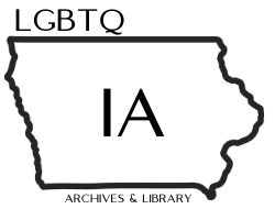 Logo for LGBTQ Iowa Archives & Library