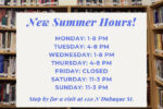 Thumbnail for the post titled: New Summer Hours!