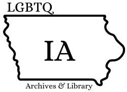 Logo for LGBTQ Iowa Archives & Library